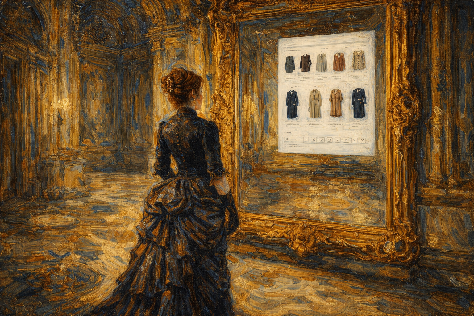 Fashion product context visual